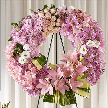 Gift of Warmth Wreath –  Jose Arrangements, Los Angeles CA