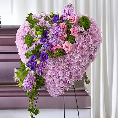 Treasured Love Standing Heart –  Jose Arrangements, Los Angeles CA