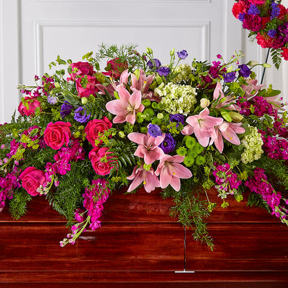 Radiant Tribute Casket Spray –  Jose Arrangements, Los Angeles CA