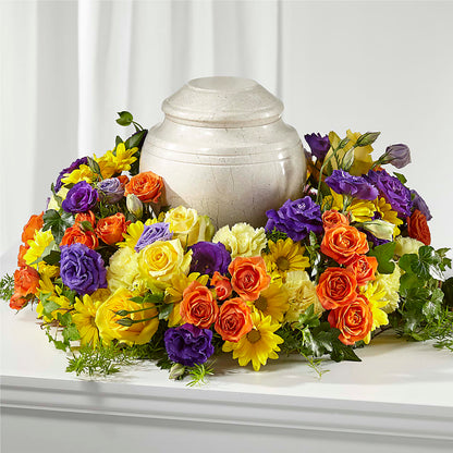 Blossoms of Remembrance Cremation Adornment –  Jose Arrangements, Los Angeles CA