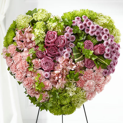 Heartwarming Standing Heart –  Jose Arrangements, Los Angeles CA