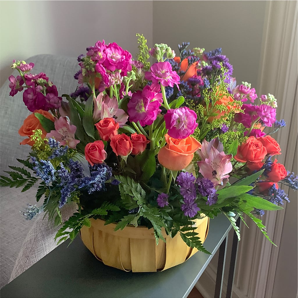 Garden of Life Basket –  Jose Arrangements, Los Angeles CA