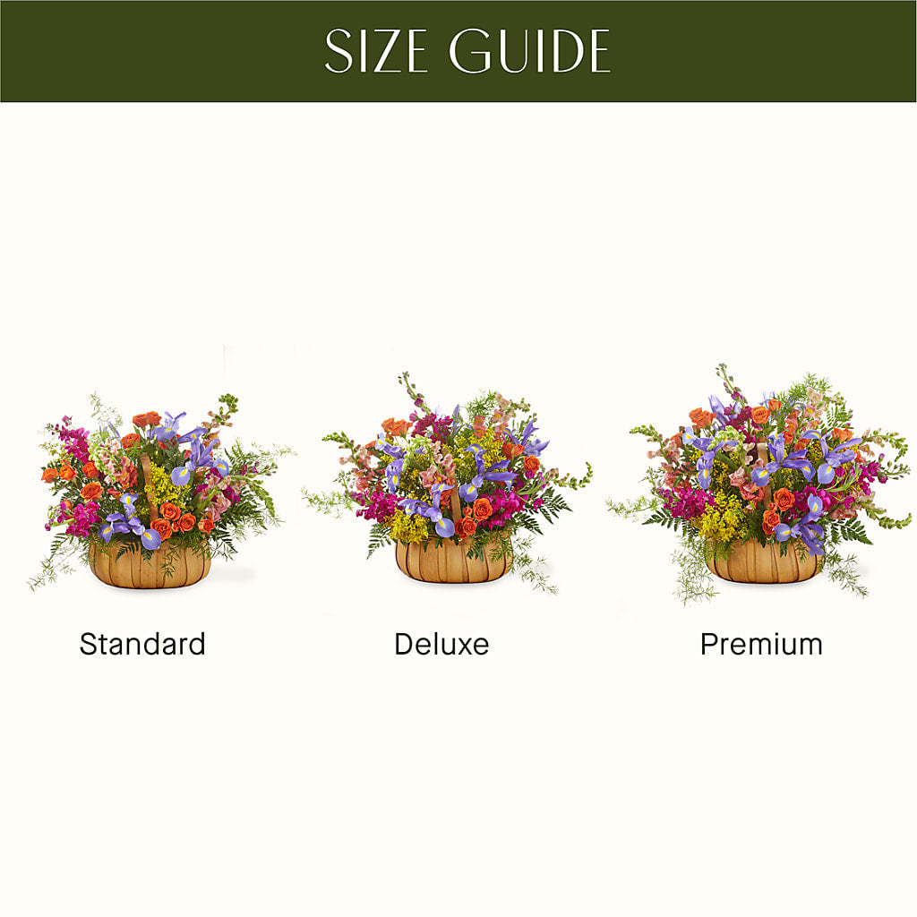 Garden of Life Basket –  Jose Arrangements, Los Angeles CA