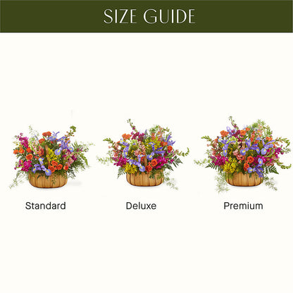 Garden of Life Basket –  Jose Arrangements, Los Angeles CA