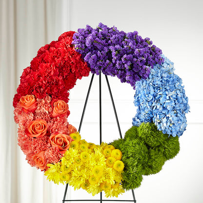 Circle of Love Wreath –  Jose Arrangements, Los Angeles CA