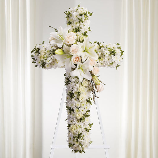 Spiritual Guidance Standing Spray –  Jose Arrangements, Los Angeles CA