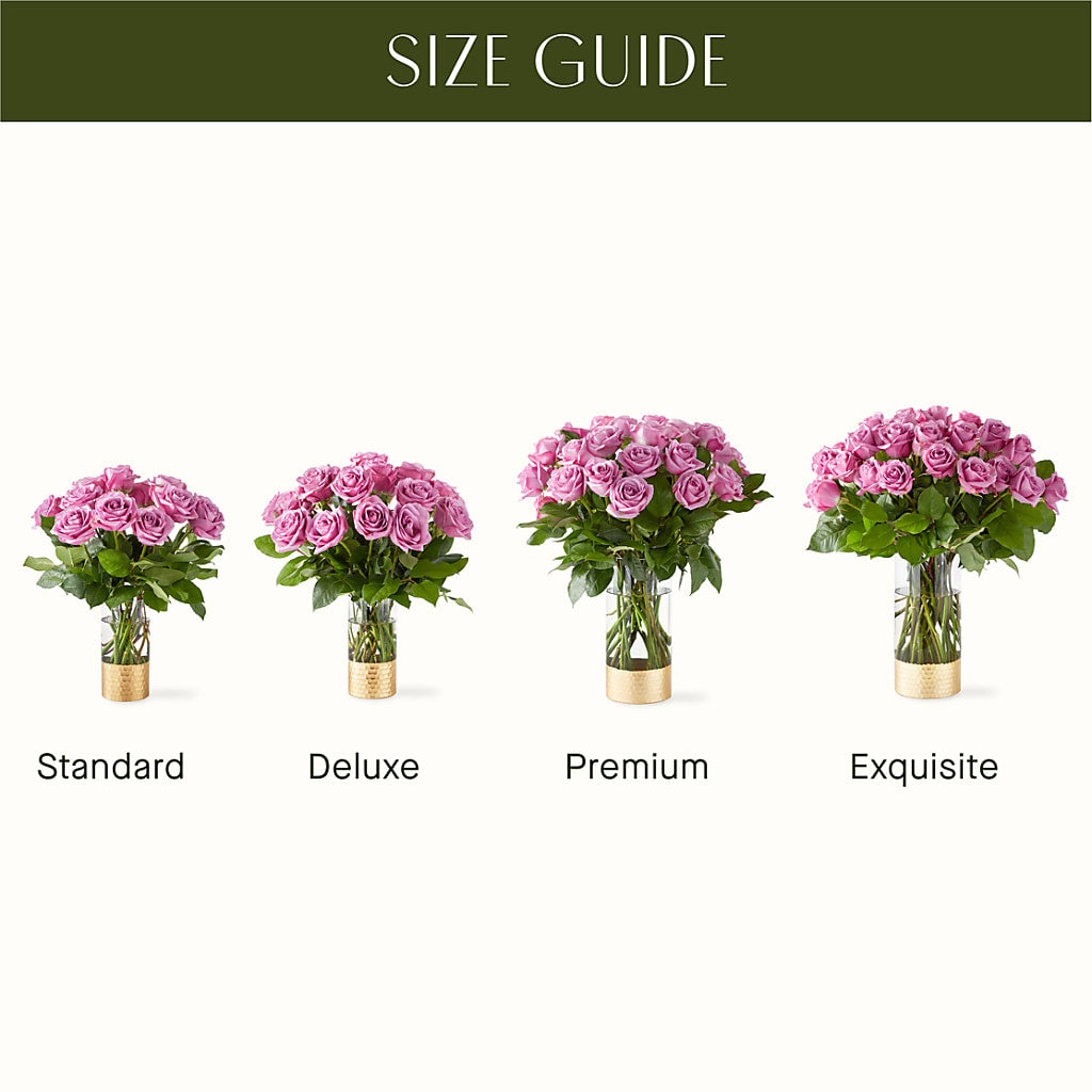 Secret Admirer Lavender Rose Bouquet –  Jose Arrangements, Los Angeles CA