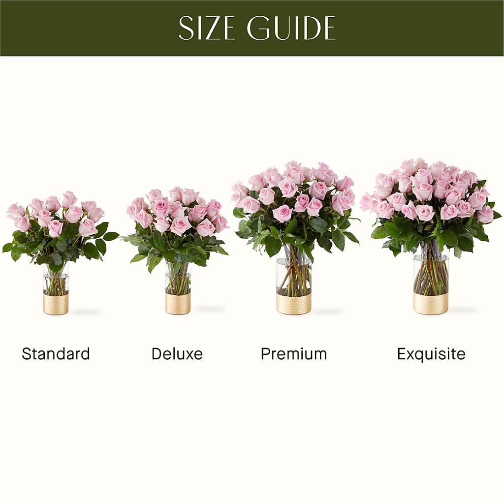 Picture Perfect Pink Rose Bouquet –  Jose Arrangements, Los Angeles CA
