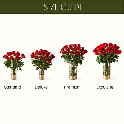 Classic Love Red Rose Bouquet –  Jose Arrangements, Los Angeles CA