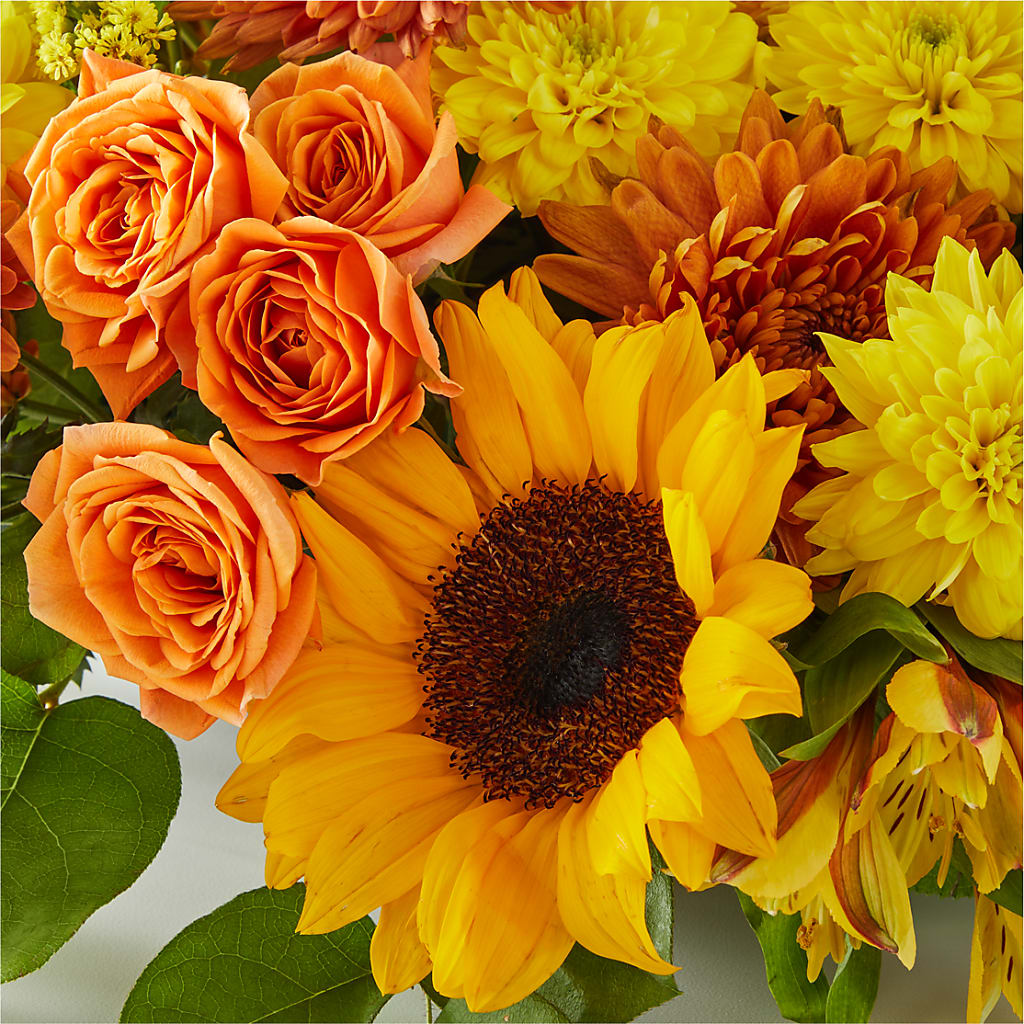 Autumn Harmony Centerpiece –  Jose Arrangements, Los Angeles CA