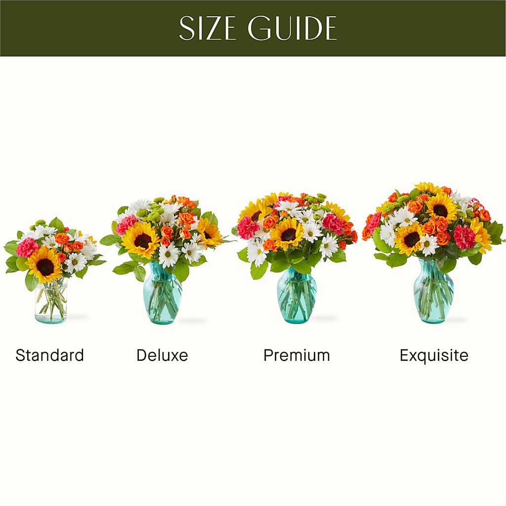 Sun-drenched Blooms Bouquet –  Jose Arrangements, Los Angeles CA