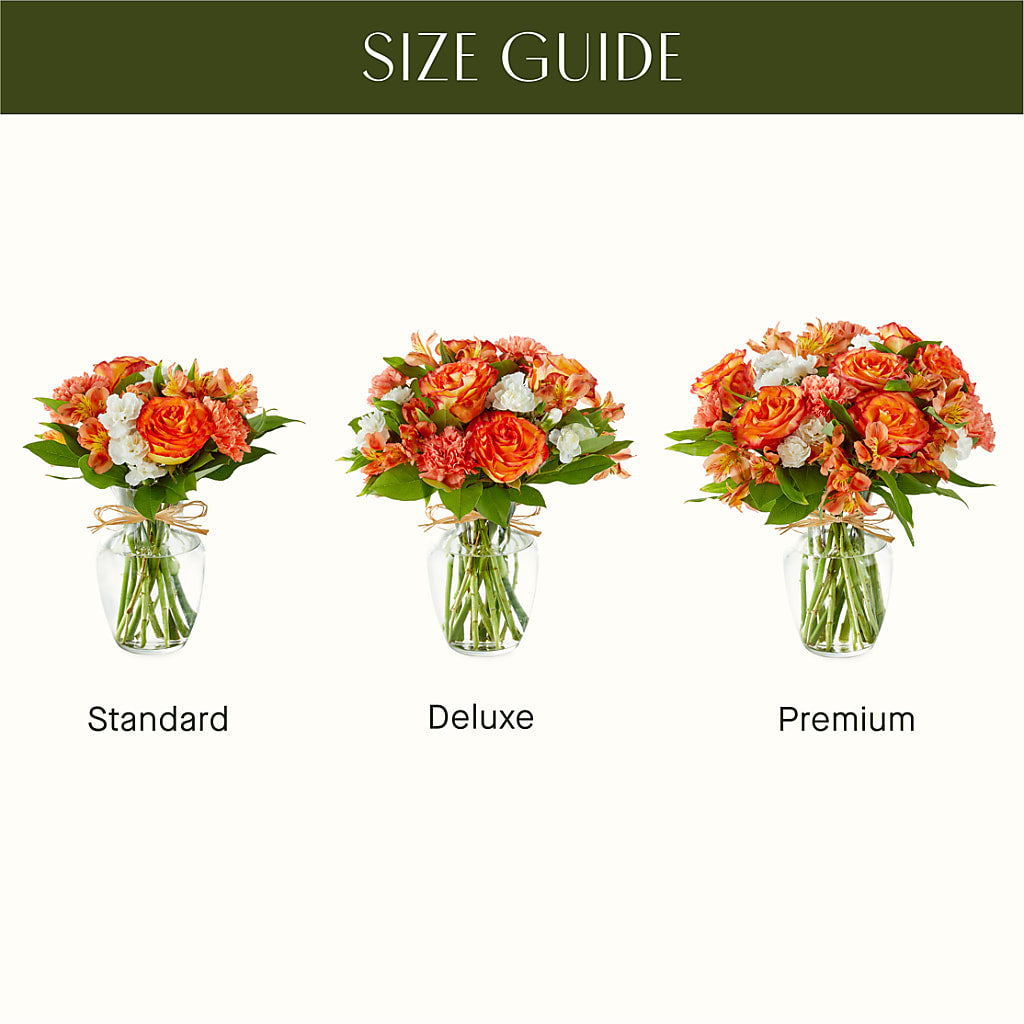 Apricot Glow Bouquet –  Jose Arrangements, Los Angeles CA
