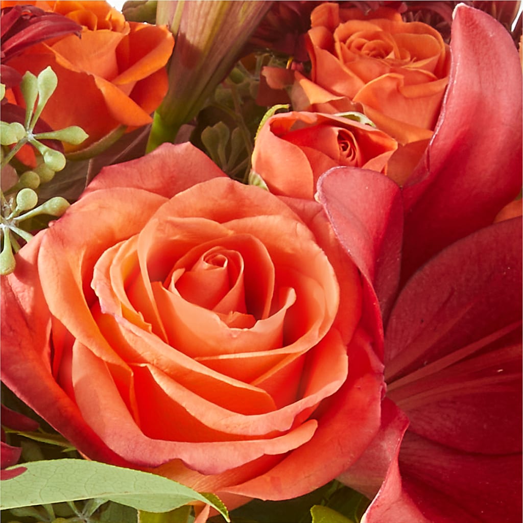 Crimson Leaves Bouquet –  Jose Arrangements, Los Angeles CA