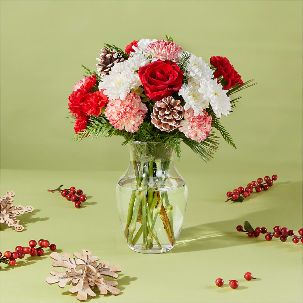 Candy Cane Lane Bouquet –  Jose Arrangements, Los Angeles CA