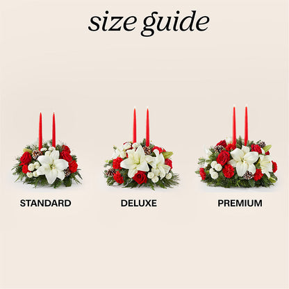 Seasonal Festivities Centerpiece –  Jose Arrangements, Los Angeles CA
