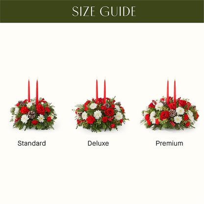 Holiday Soiree Centerpiece –  Jose Arrangements, Los Angeles CA