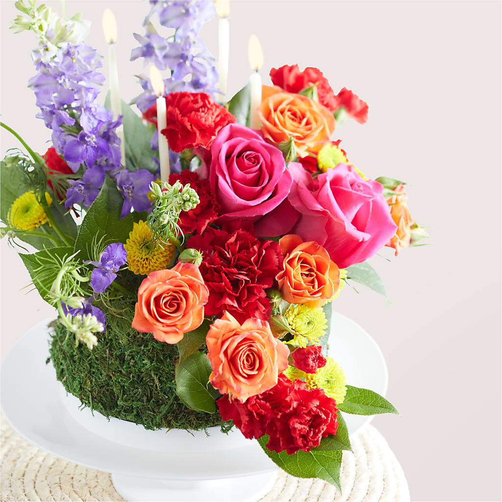 Best Year Yet Floral Cake –  Jose Arrangements, Los Angeles CA
