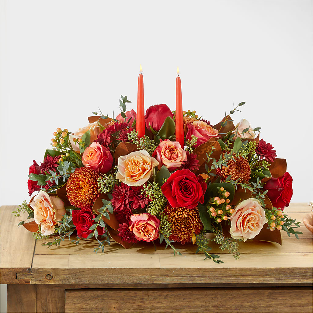 Gather Near Centerpiece –  Jose Arrangements, Los Angeles CA