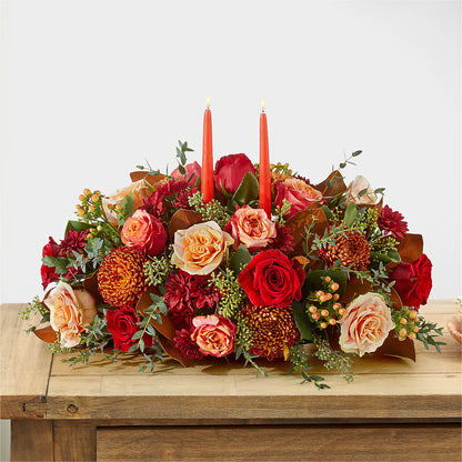 Gather Near Centerpiece –  Jose Arrangements, Los Angeles CA