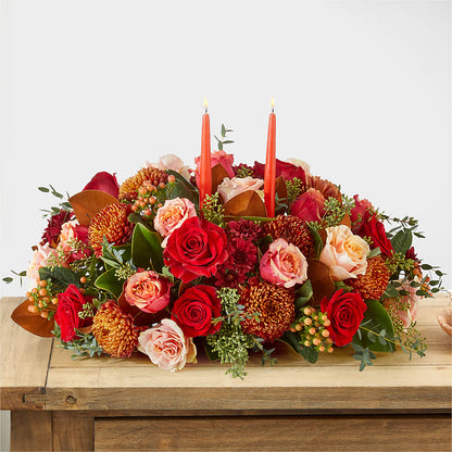 Gather Near Centerpiece –  Jose Arrangements, Los Angeles CA