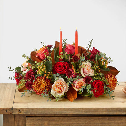 Gather Near Centerpiece –  Jose Arrangements, Los Angeles CA