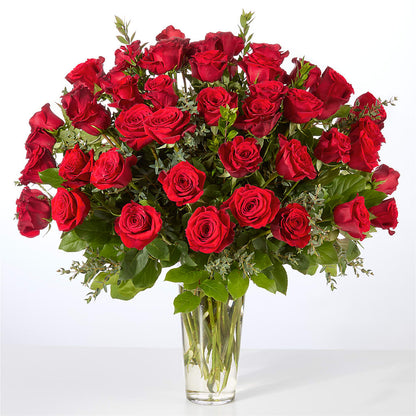 Forever Yours Fifty Stem Red Rose Bouquet –  Jose Arrangements, Los Angeles CA