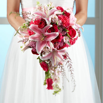 Lily & Rose Bouquet –  Jose Arrangements, Los Angeles CA