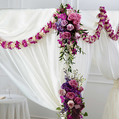 Color & Light Chuppah Decor –  Jose Arrangements, Los Angeles CA