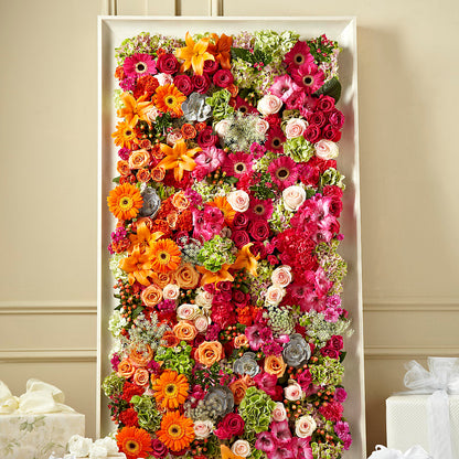 Fresh Picked Floral Wall –  Jose Arrangements, Los Angeles CA