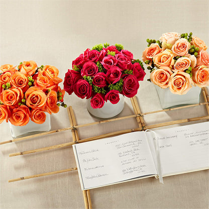 Dawn Rose Centerpiece –  Jose Arrangements, Los Angeles CA